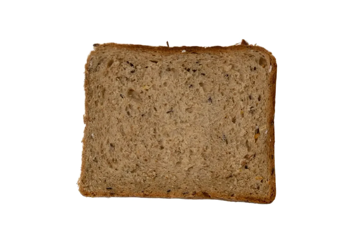 Tranche de pain de mie, mie régulière